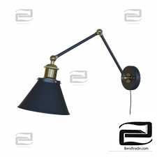 Lighting LNC swing arm wall lamp plug-in sconces