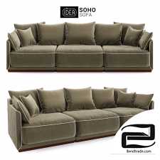 The IDEA of a Modular Sofa SOHO (art. 803-805-804)