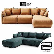 The IDEA of a Modular Sofa SOHO (art. 803-805-814)