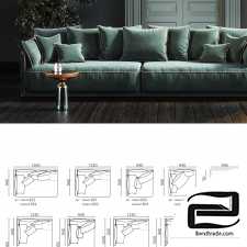 The IDEA of a Modular Sofa SOHO (art. 823-824)