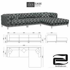 The IDEA of a Modular Sofa CASE (art 901-905-912)