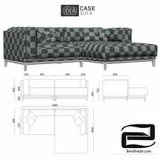 The IDEA of a Modular Sofa CASE (art 901-908)