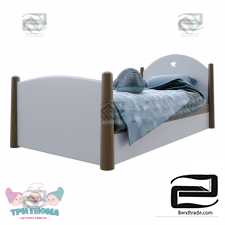 3gnoma Star bed, children's bed 