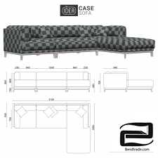 The IDEA of a Modular Sofa CASE (art 903-922-914)