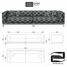 The IDEA of a Modular Sofa CASE (art 923-924)