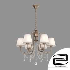 Hanging chandelier with crystal Eurosvet 10088/6 Serenata