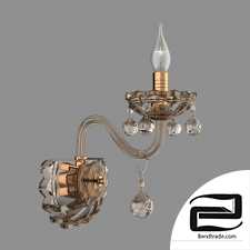 Eurosvet 10052/1 Diamond tinted crystal wall lamp