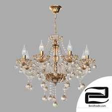 Eurosvet 10052/8 Diamond tinted crystal chandelier