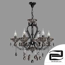 Eurosvet 3426/6 Kaolla tinted crystal chandelier