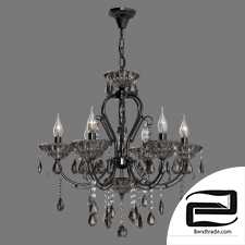 Eurosvet 3426/6 Kaolla tinted crystal chandelier