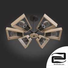 Eurosvet 70056/6 Klark loft style ceiling chandelier