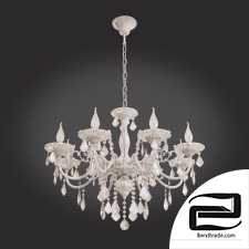 Chandelier with tinted crystal Eurosvet 3281/8 Elisha