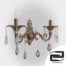  Bogate's Wonderful crystal sconce 271/2 Strotskis