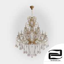 Bogate's 252/18 Strotskis crystal chandelier