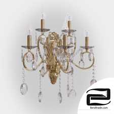 Sconces with crystal Bogate's 252/5 Strotskis