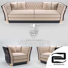 Sofa Sofa Visionnaire Berry Capitone