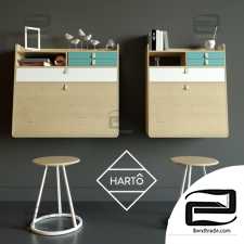 Furniture set SECRETARY DESK HARTO