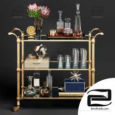 Truck Williams Sonoma Beckett Bar Cart