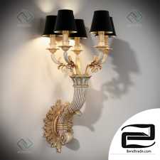 Sconce Chelini 566 Argento Mecca Wall lamp