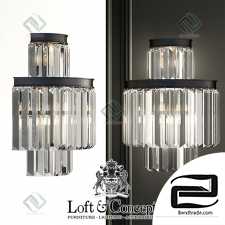 Sconce Sconce RH 1920s Odeon Clear Glass Fringe