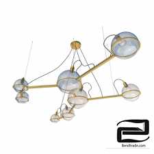 Chandelier “Lepus” (Krol constellation) art. 20919 by Pikartlights & let's Design