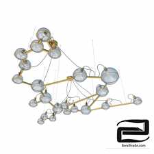 Ophiuchus Chandelier” (Ophiuchus) art. 20931 by Pikartlights & let's Design