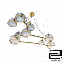 Chandelier “Leo” (Constellation of the Lion) art. 20897 by Pikartlights & let's Design