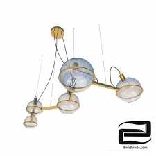 Cassiopeia Chandelier” (Cassiopeia) art. 20922 by Pikartlights & let's Design