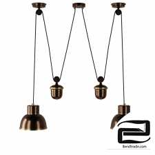 Brass lamp ART 2362 from Pikartlights