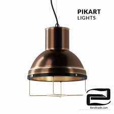 Brass lamp, art. 3449 from Pikartlights