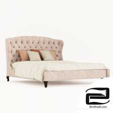  Classic bed with carriage tie