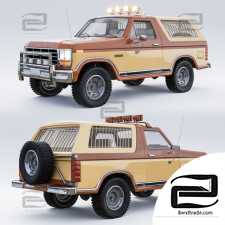 Transport Transport Ford Bronco 1985