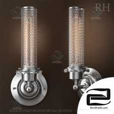 Sconce EDISON PERFORATED METAL sconce