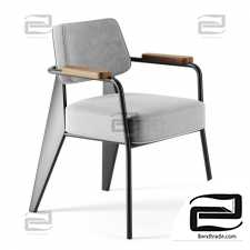 Chair Fauteuil Direction by Vitra