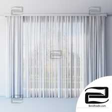 Curtains Tulle straight Tulle straight