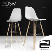 Bar stool Bar stool Eames DSW