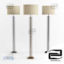 Floor lamp Floor lamps RH French Column Glass