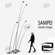 Floor lamp Sampei Davide Groppi