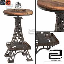 BAR STOOL EIFFEL TOWER