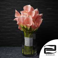 Bouquet Bouquet Pink calla lilies