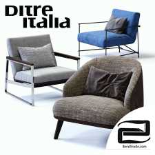 Armchairs Set Ditre Italia 