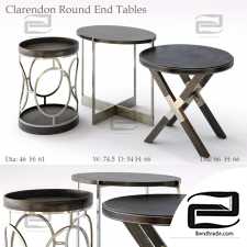 Tables Table Clarendon Round End Bernhardt