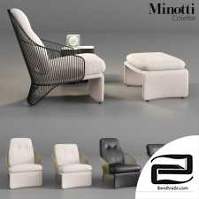 Colette Armchairs Minotti