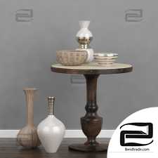 Table with decor