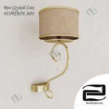 Sconce Crystal Lux FONTAIN AP1 wall lamp