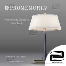 Table lamps Promemoria Geraldine