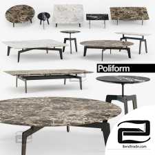 Coffee table Poliform Tribeca