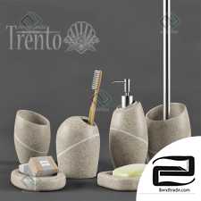 Trento Sea Stone Bathroom Accessories