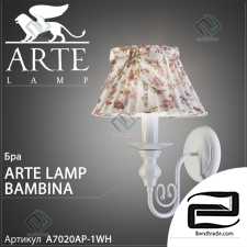 Sconce Arte lamp Bambina A7020AP-1WH wall lamp