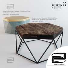 Table Archpole Hexagon Tables